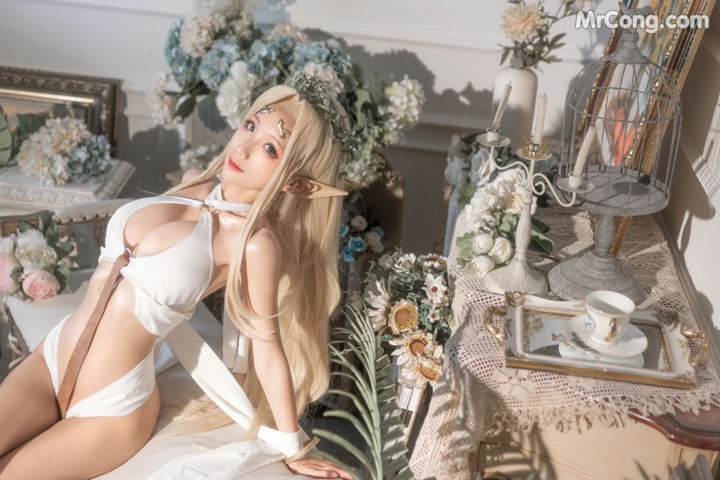 Coser蠢沫沫 chunmomo Vol119 白精灵3套 147 photos - 4