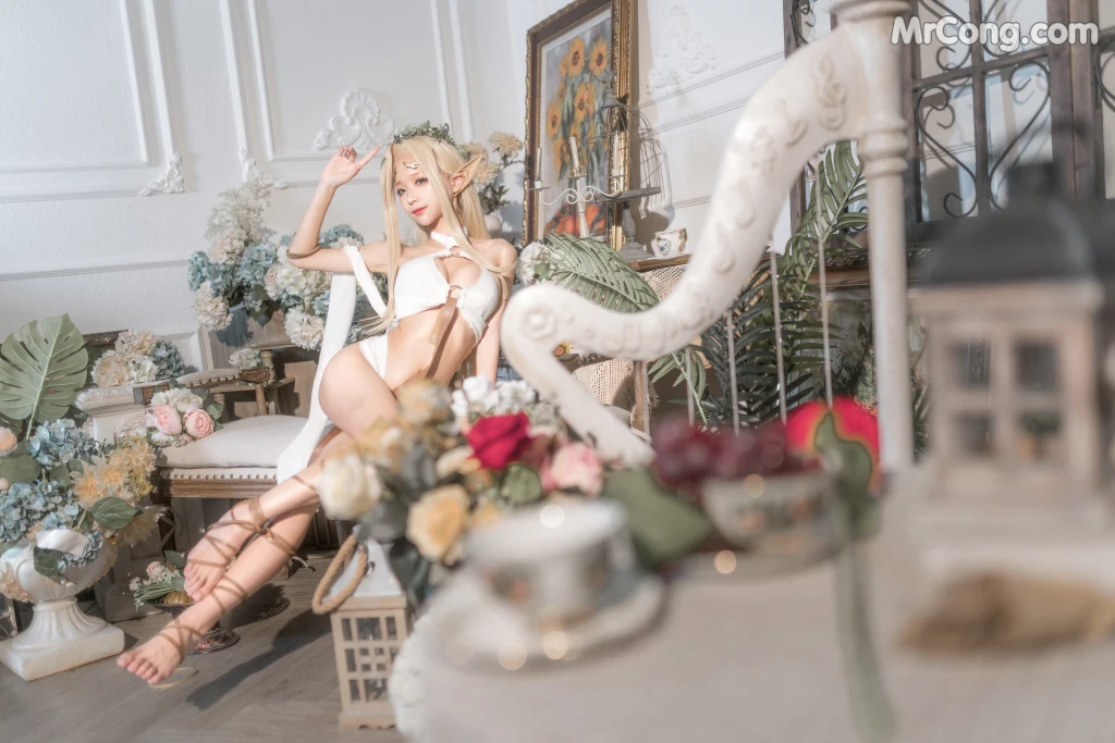Coser蠢沫沫 chunmomo Vol119 白精灵3套 147 photos - 45