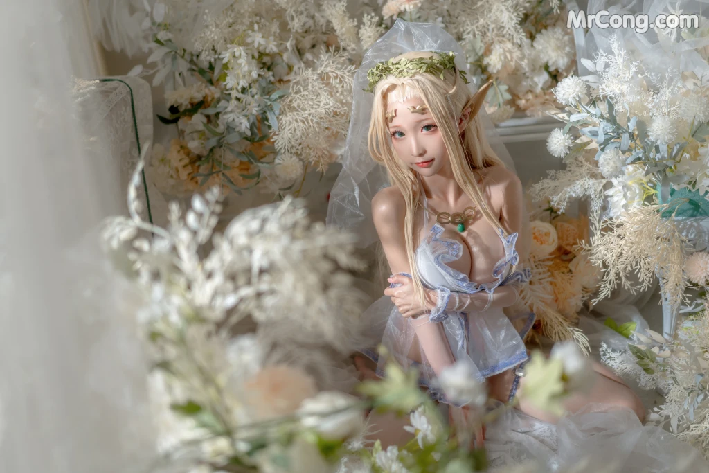 Coser蠢沫沫 chunmomo Vol119 白精灵3套 147 photos - 72