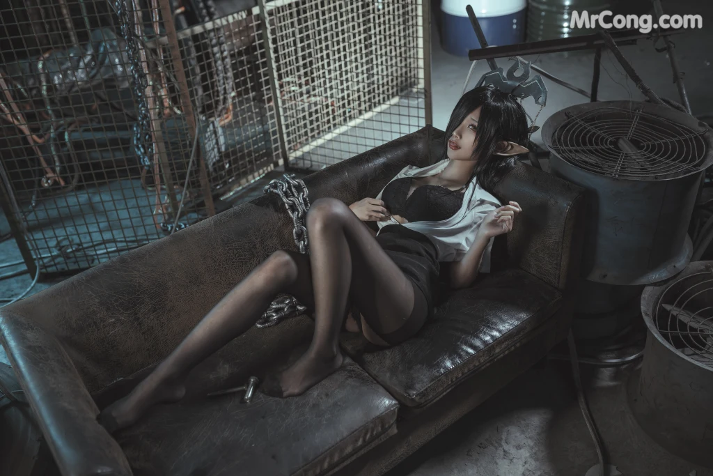 Coser蠢沫沫 chunmomo Vol120 黑兽 女王3套 127 photos - 3