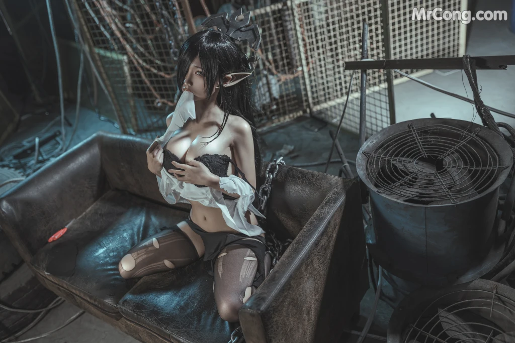 Coser蠢沫沫 chunmomo Vol120 黑兽 女王3套 127 photos - 12