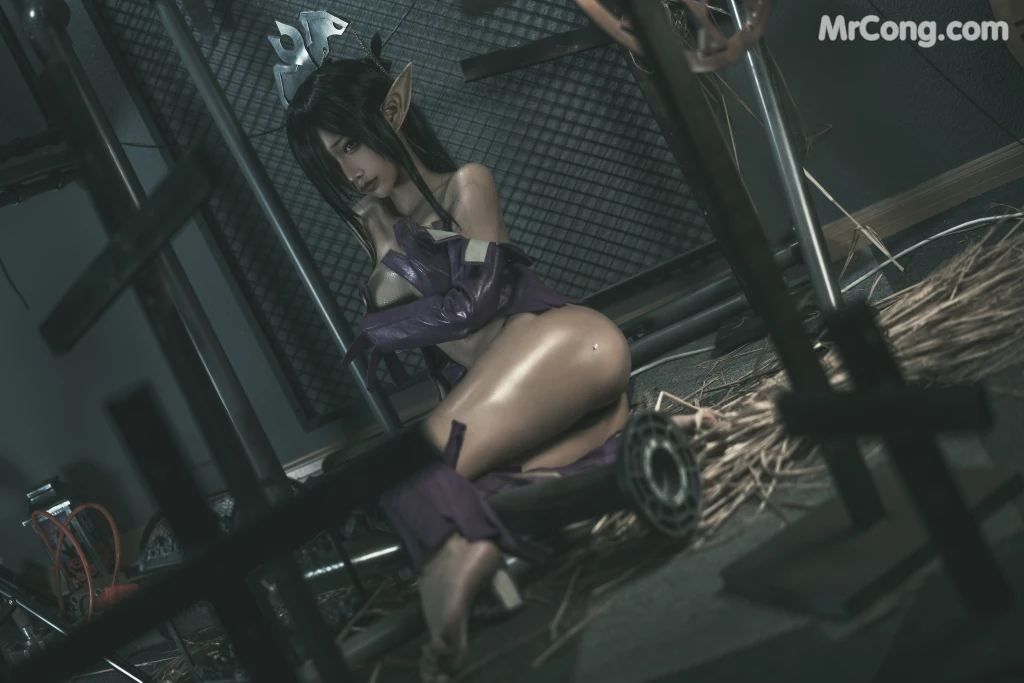Coser蠢沫沫 chunmomo Vol120 黑兽 女王3套 127 photos - 59