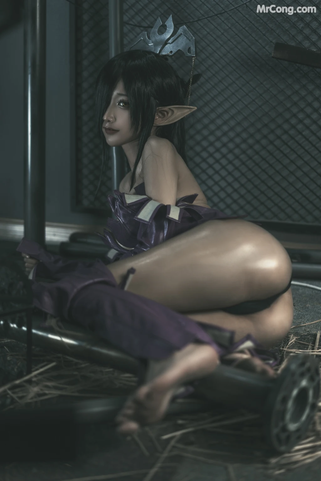 Coser蠢沫沫 chunmomo Vol120 黑兽 女王3套 127 photos - 60
