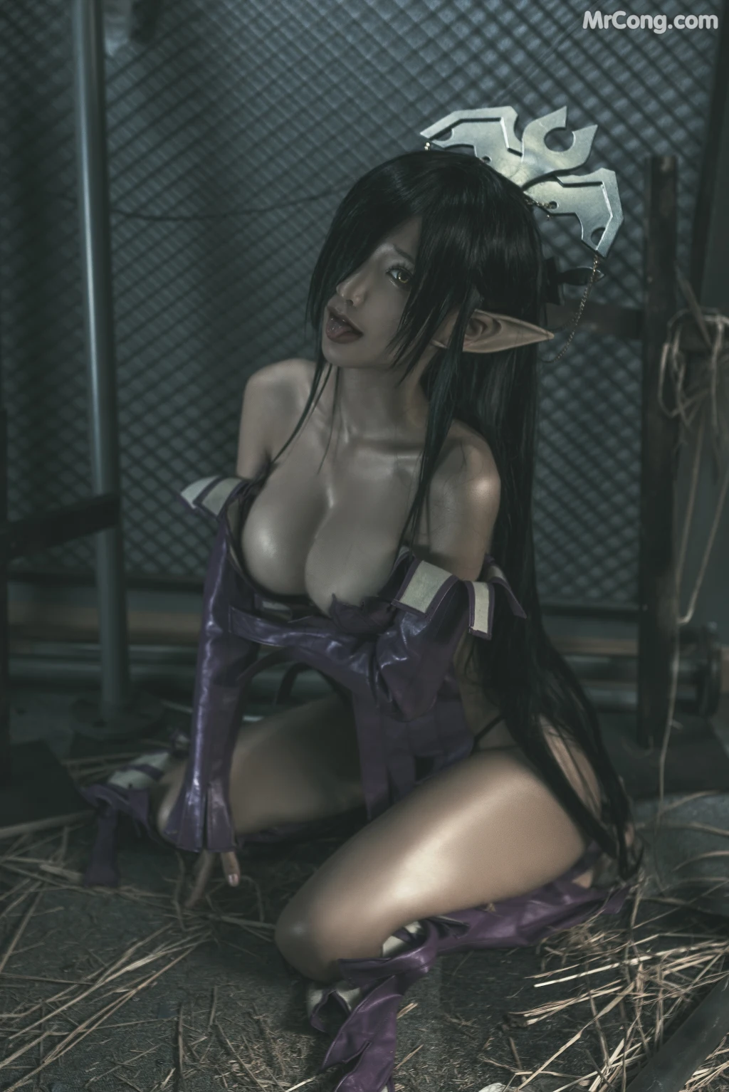 Coser蠢沫沫 chunmomo Vol120 黑兽 女王3套 127 photos - 72