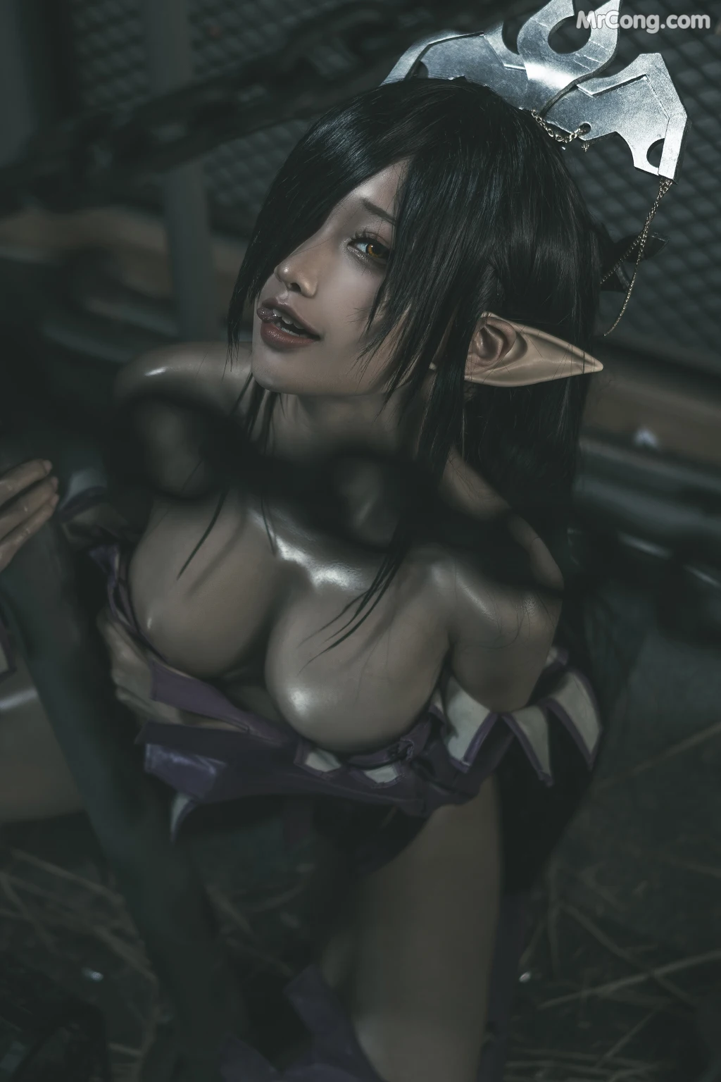 Coser蠢沫沫 chunmomo Vol120 黑兽 女王3套 127 photos - 76