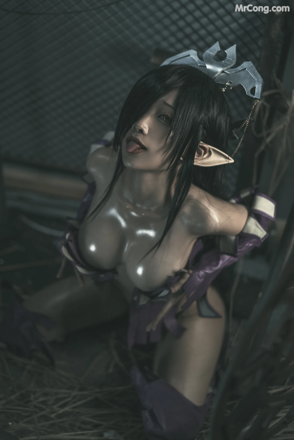 Coser蠢沫沫 chunmomo Vol120 黑兽 女王3套 127 photos - 84