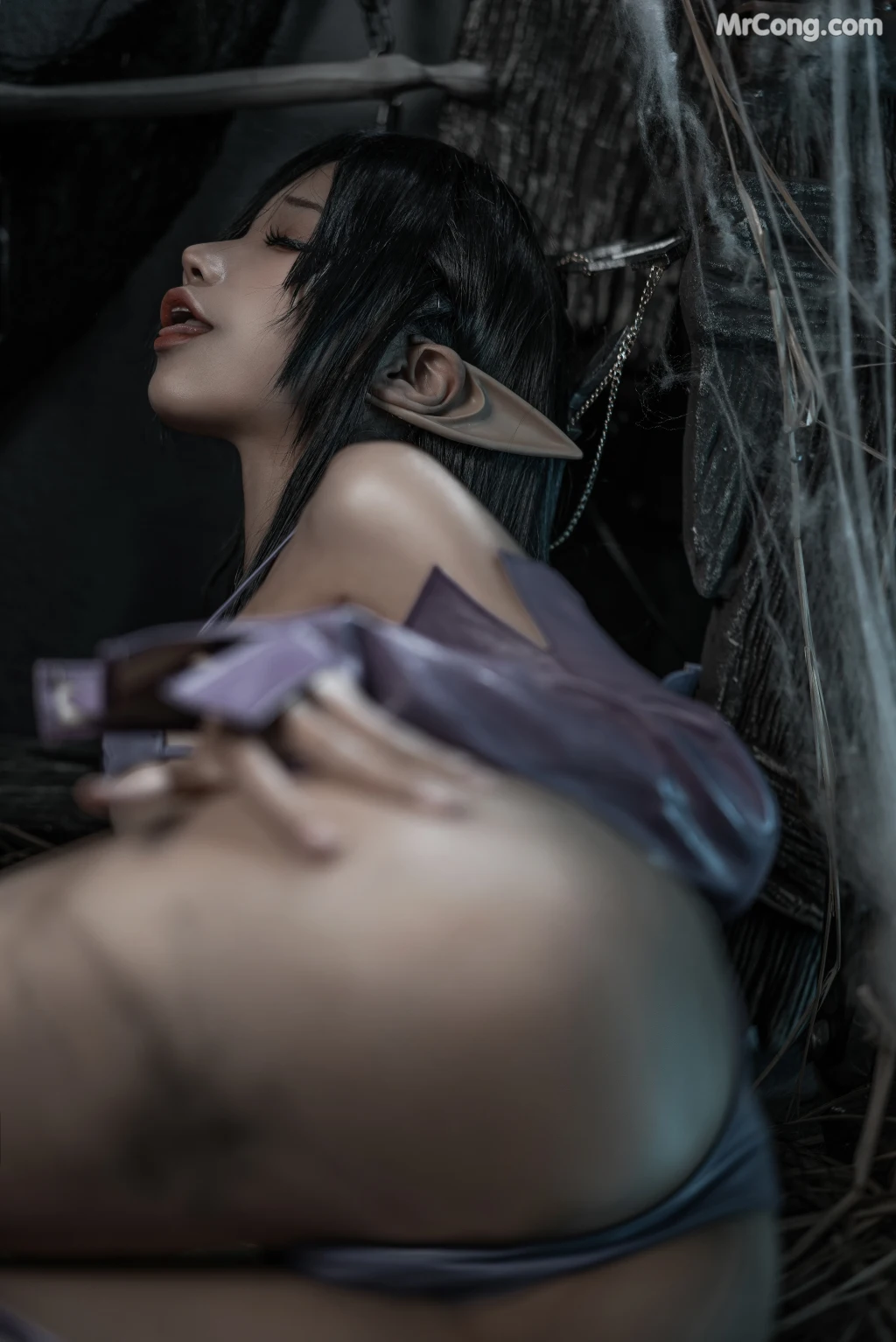 Coser蠢沫沫 chunmomo Vol120 黑兽 女王3套 127 photos - 93