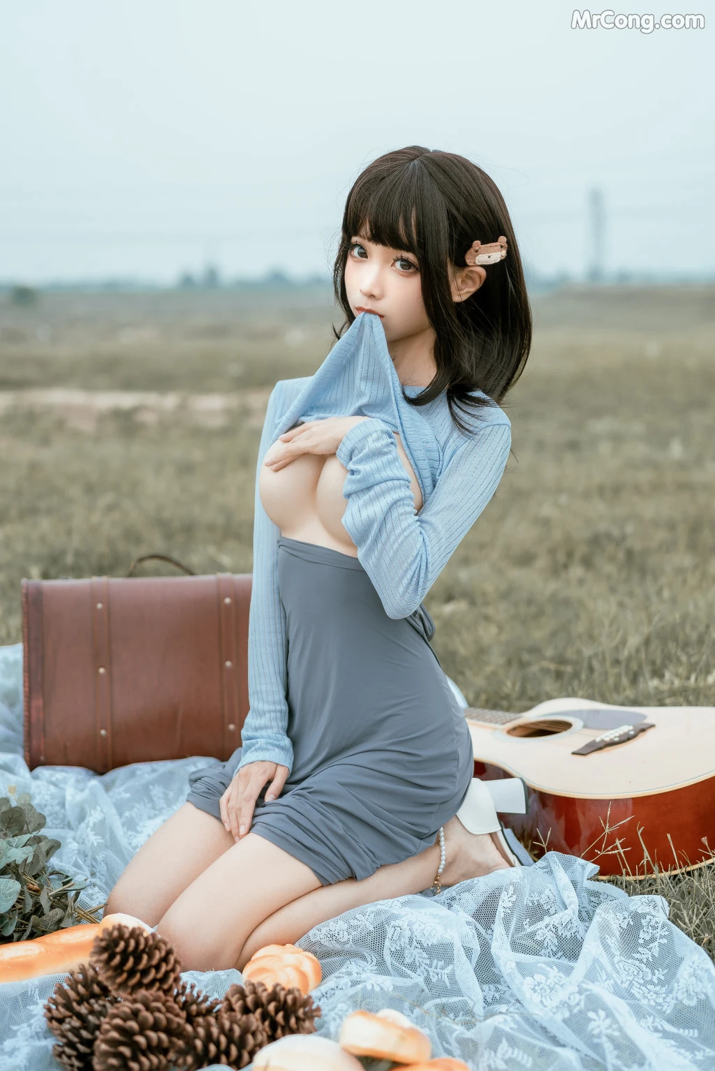 Coser蠢沫沫 chunmomo Vol121 吉他妹妹 50 photos - 3