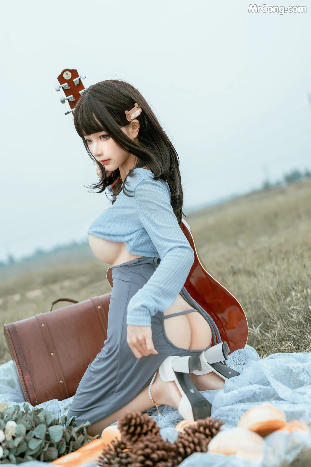 Coser蠢沫沫 chunmomo Vol121 吉他妹妹 50 photos - 5