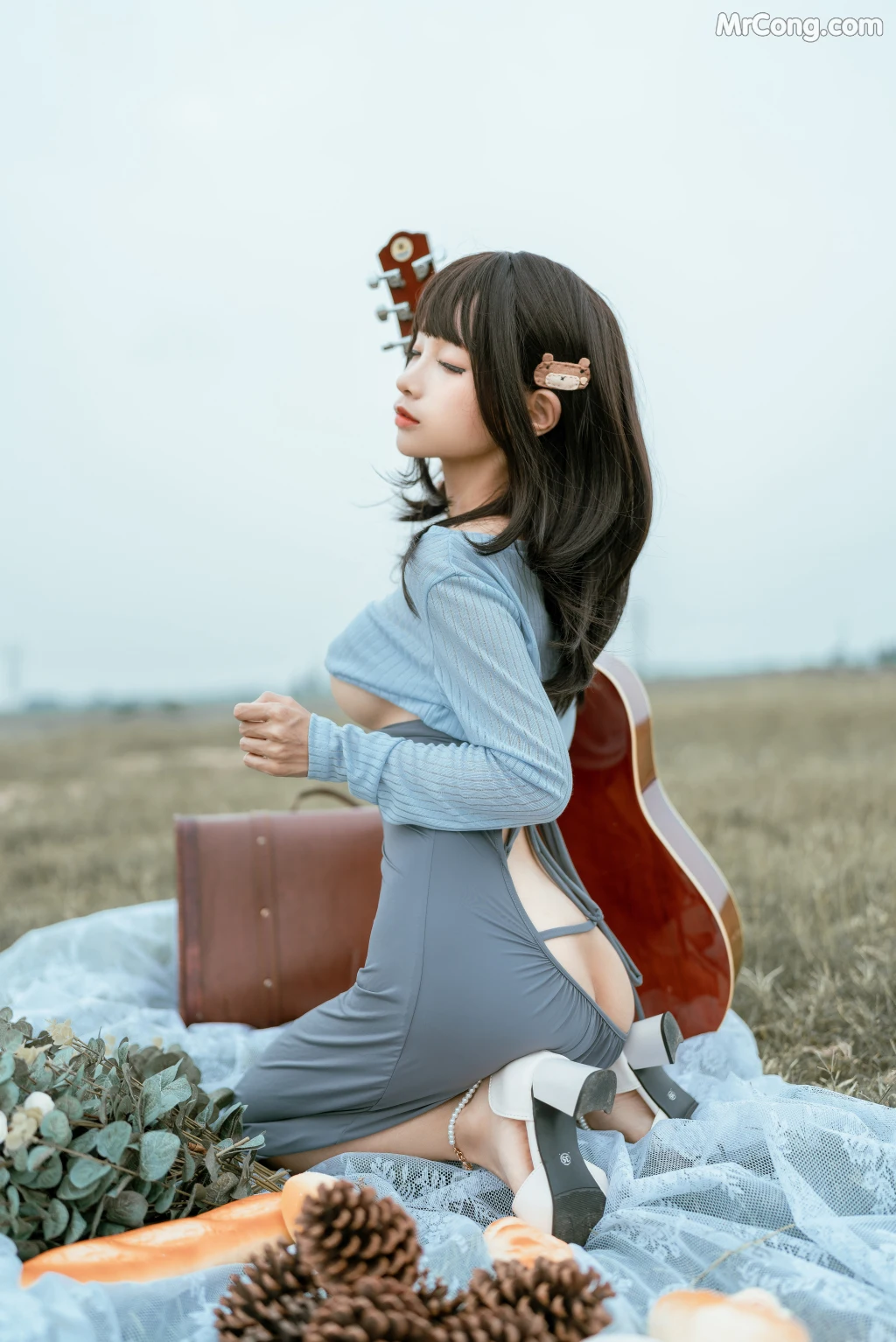 Coser蠢沫沫 chunmomo Vol121 吉他妹妹 50 photos - 7