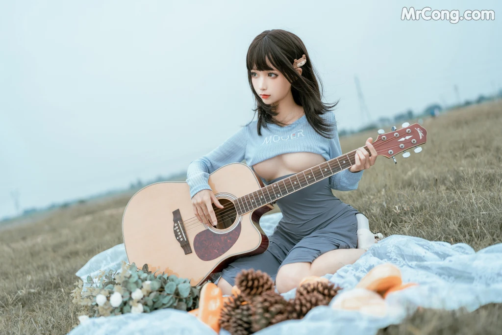 Coser蠢沫沫 chunmomo Vol121 吉他妹妹 50 photos - 12