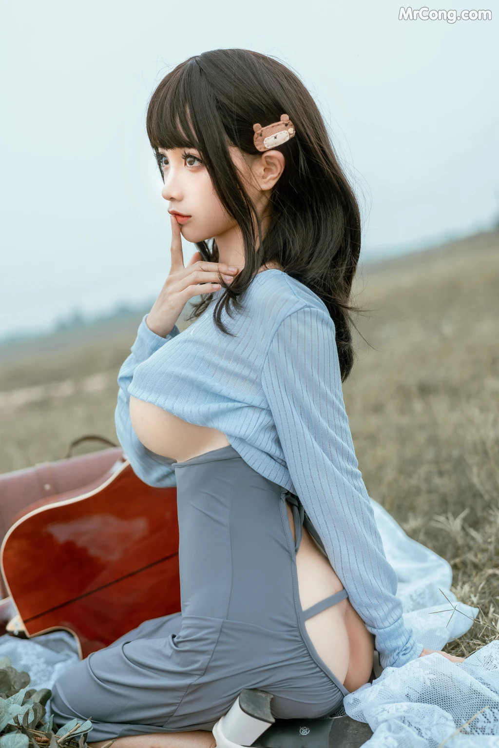 Coser蠢沫沫 chunmomo Vol121 吉他妹妹 50 photos - 13