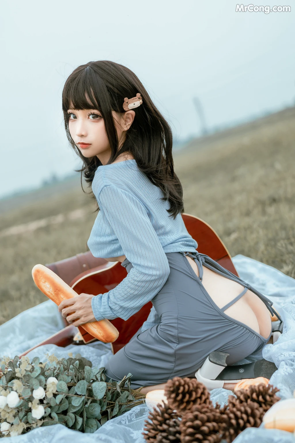 Coser蠢沫沫 chunmomo Vol121 吉他妹妹 50 photos - 14