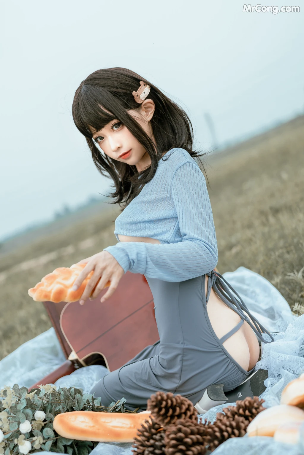 Coser蠢沫沫 chunmomo Vol121 吉他妹妹 50 photos - 25
