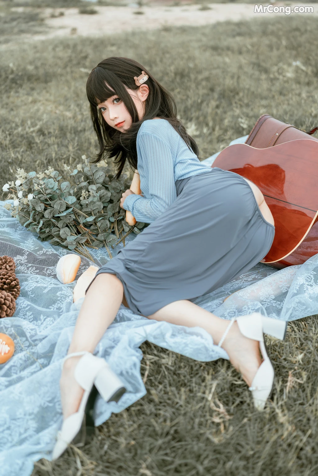 Coser蠢沫沫 chunmomo Vol121 吉他妹妹 50 photos - 27
