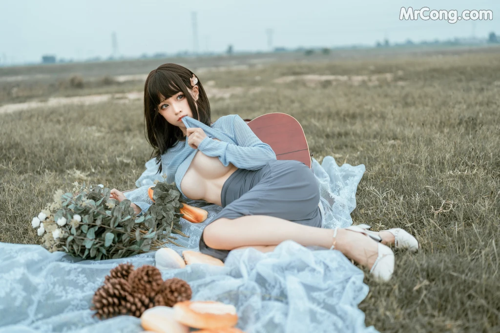 Coser蠢沫沫 chunmomo Vol121 吉他妹妹 50 photos - 33
