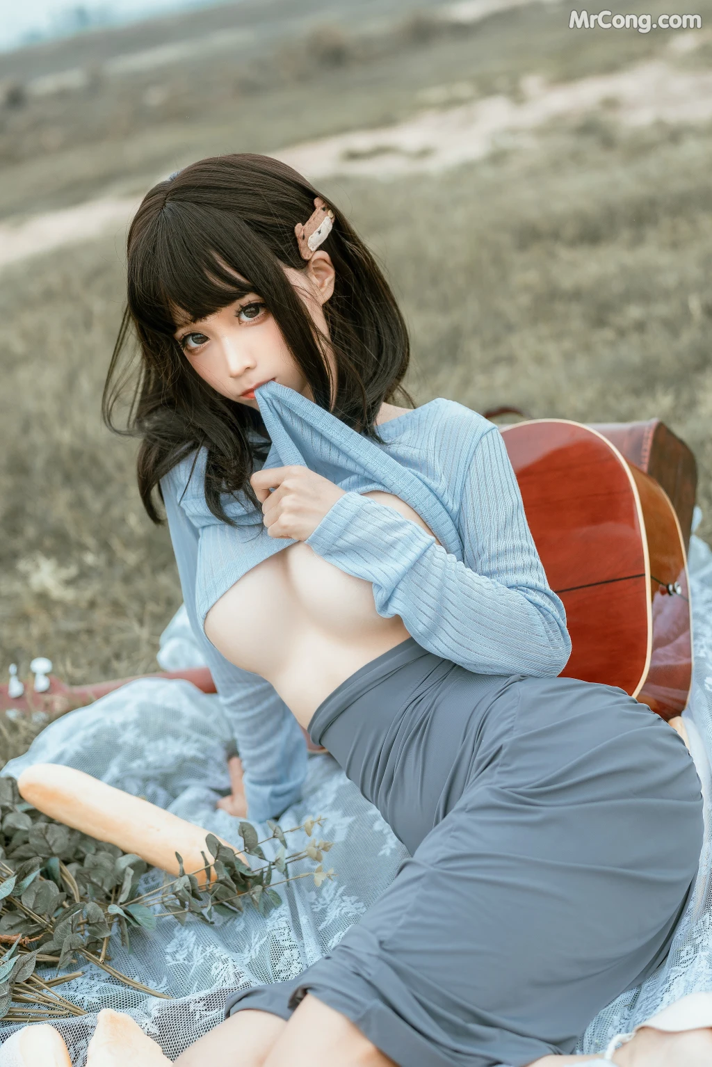 Coser蠢沫沫 chunmomo Vol121 吉他妹妹 50 photos - 35