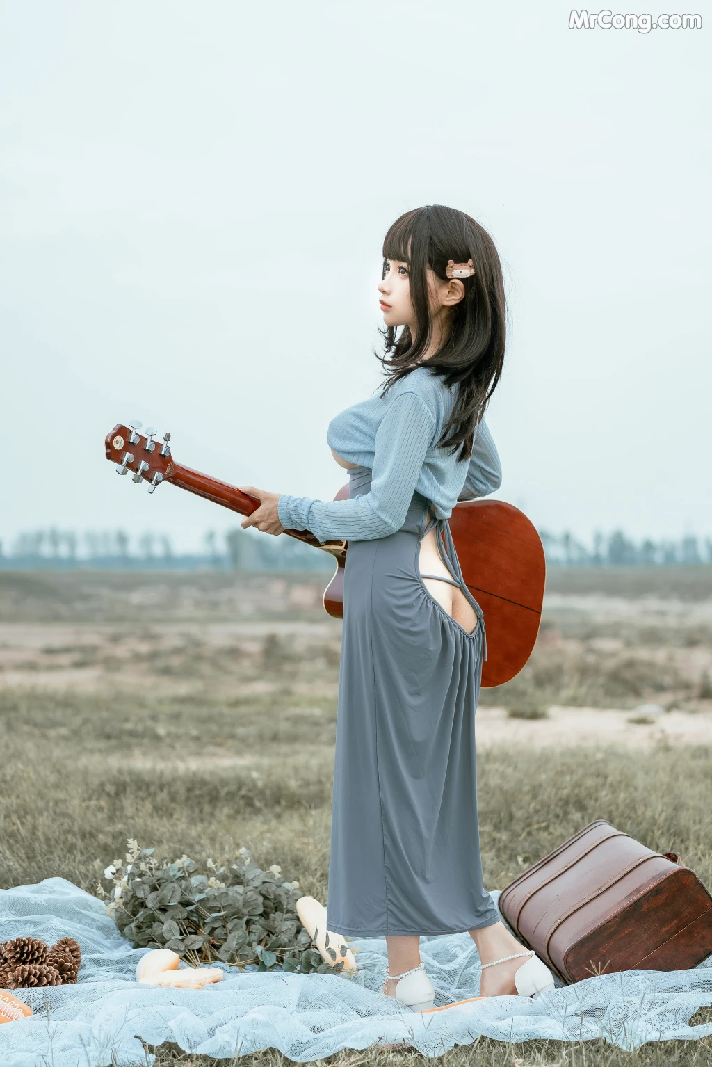 Coser蠢沫沫 chunmomo Vol121 吉他妹妹 50 photos - 36