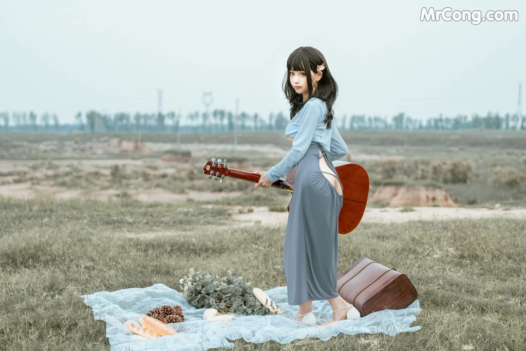 Coser蠢沫沫 chunmomo Vol121 吉他妹妹 50 photos - 37