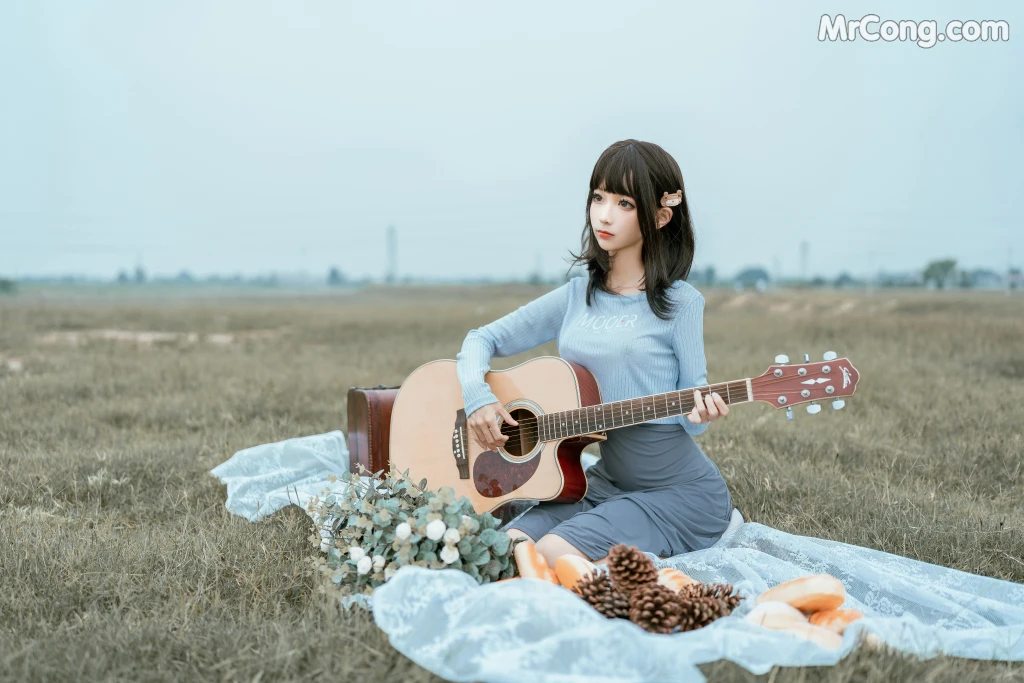 Coser蠢沫沫 chunmomo Vol121 吉他妹妹 50 photos - 46