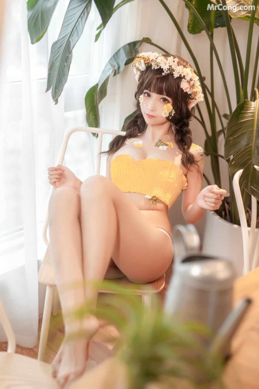 Coser蠢沫沫 chunmomo Vol124 尖耳国度花精灵 40 photos - 15