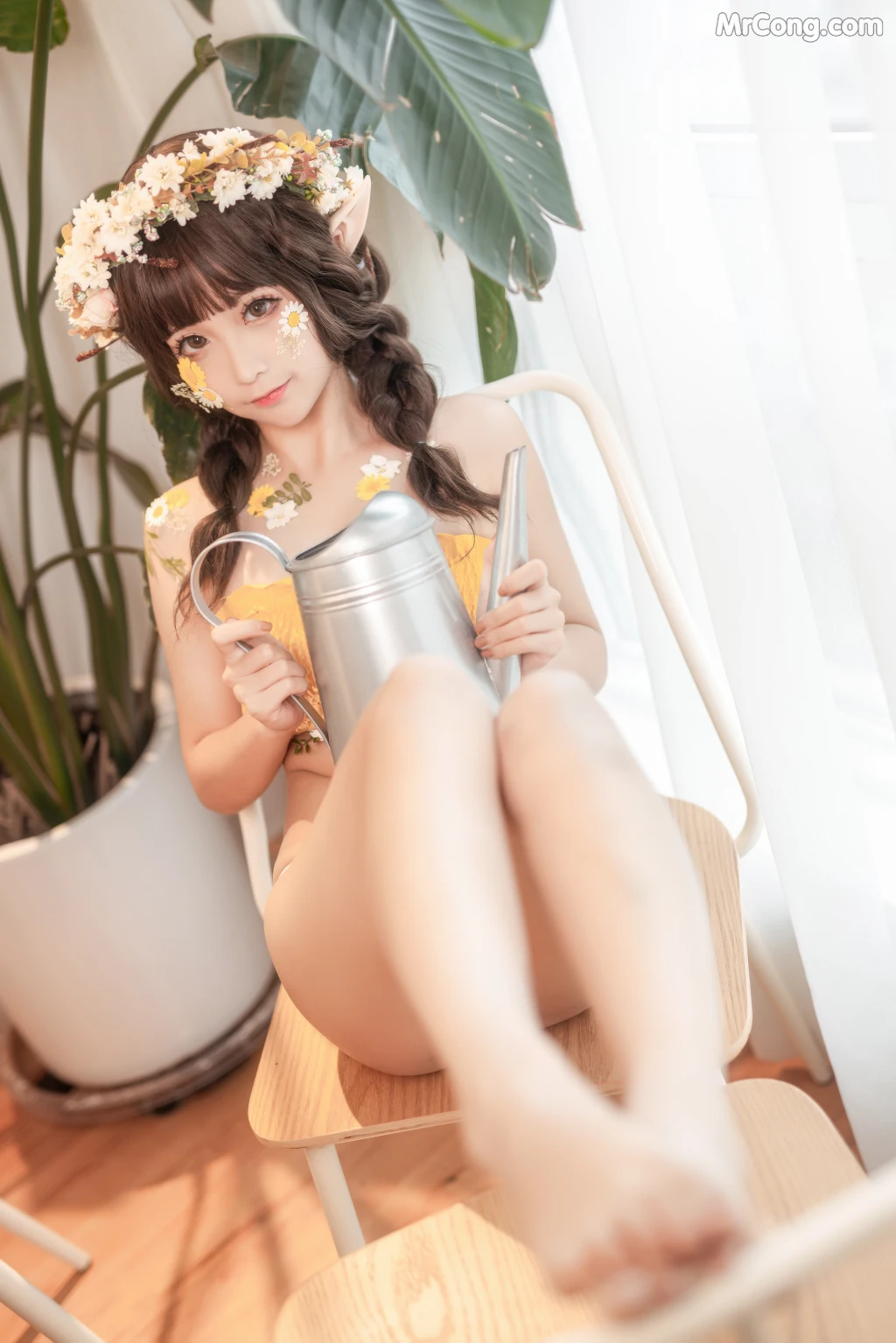 Coser蠢沫沫 chunmomo Vol124 尖耳国度花精灵 40 photos - 18