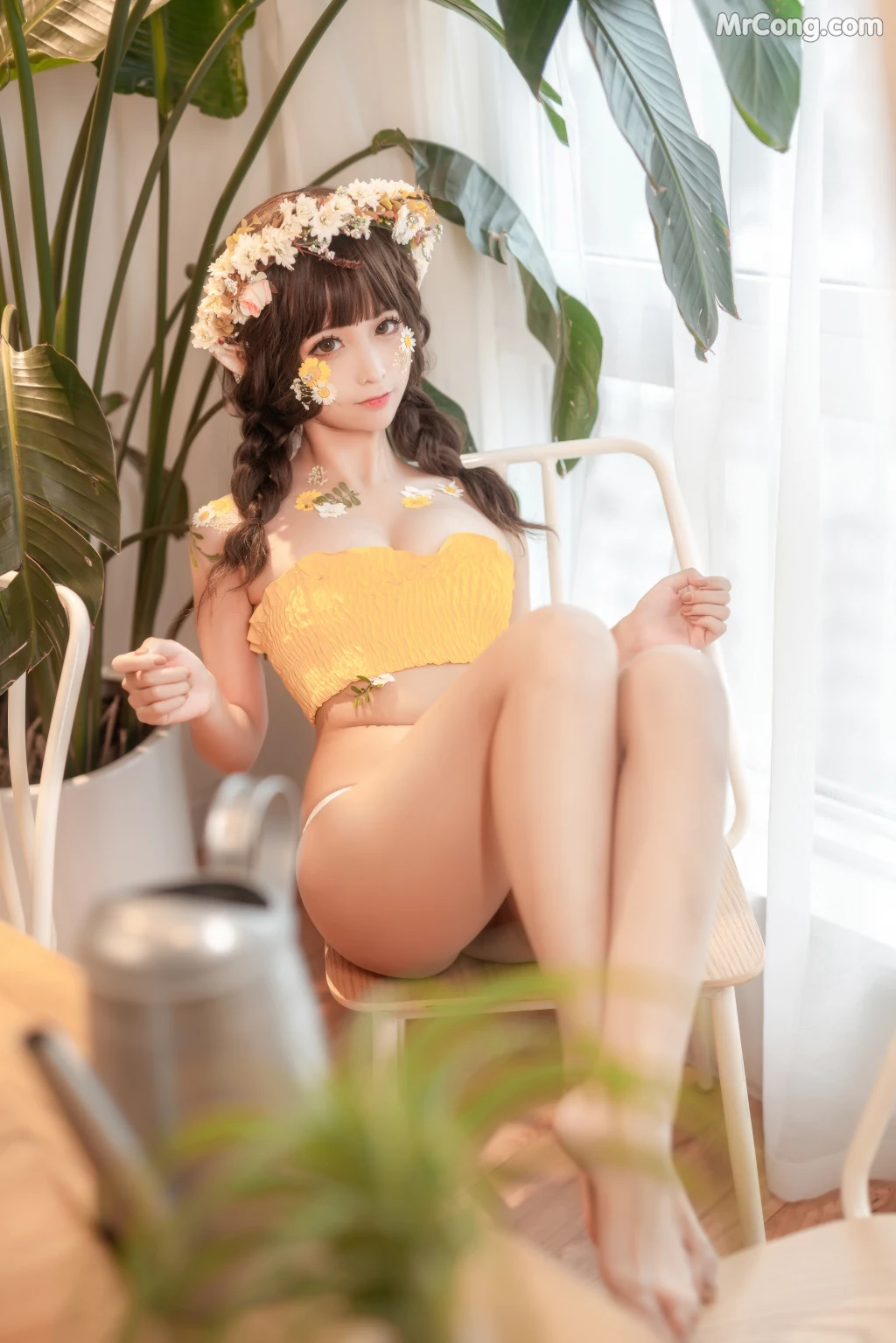 Coser蠢沫沫 chunmomo Vol124 尖耳国度花精灵 40 photos - 21