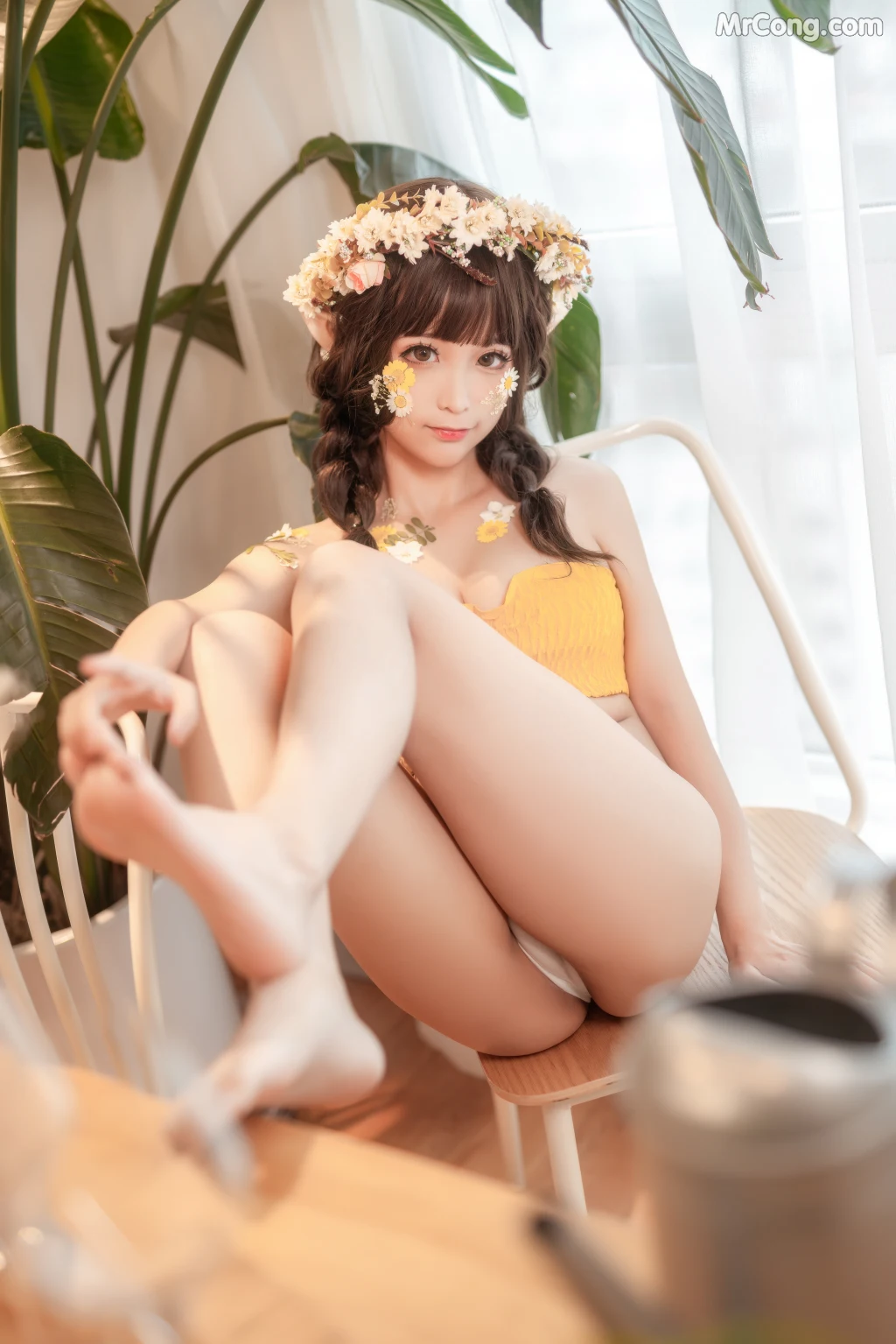 Coser蠢沫沫 chunmomo Vol124 尖耳国度花精灵 40 photos - 22