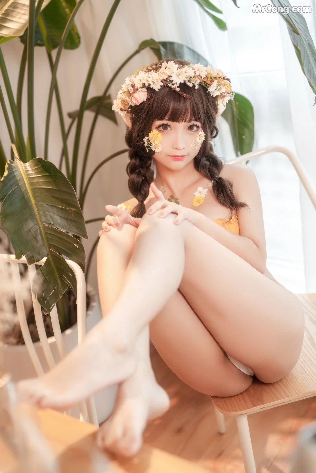 Coser蠢沫沫 chunmomo Vol124 尖耳国度花精灵 40 photos - 24
