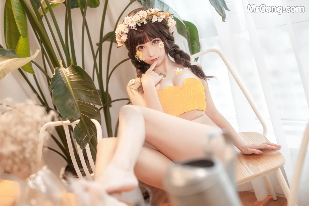 Coser蠢沫沫 chunmomo Vol124 尖耳国度花精灵 40 photos - 25