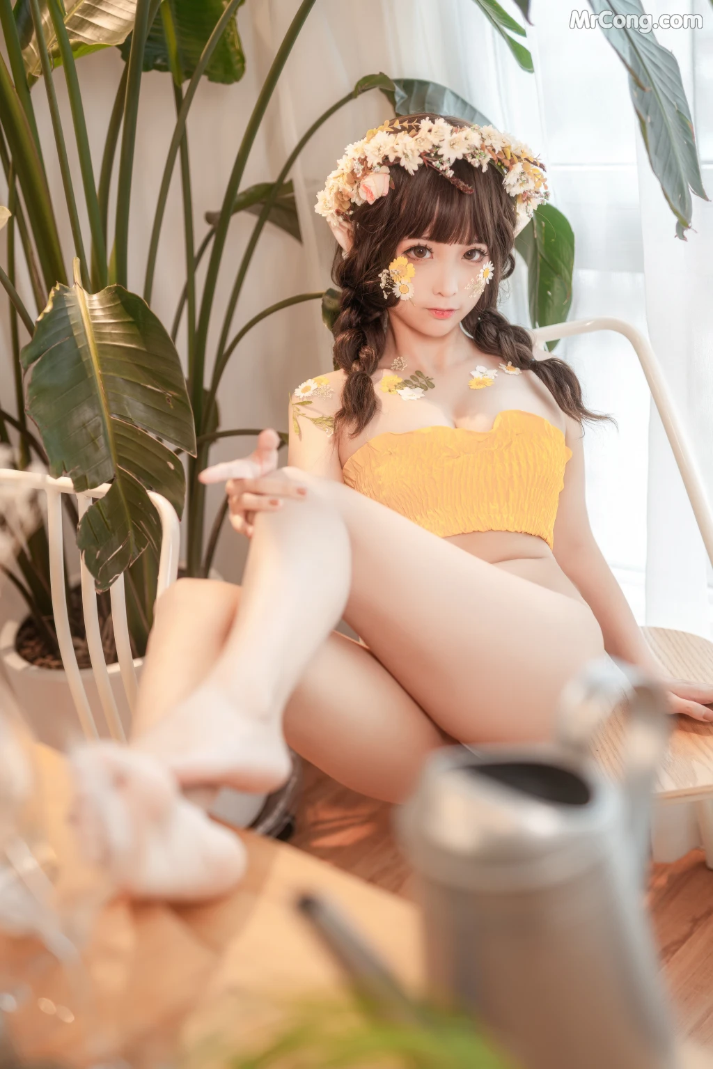 Coser蠢沫沫 chunmomo Vol124 尖耳国度花精灵 40 photos - 26