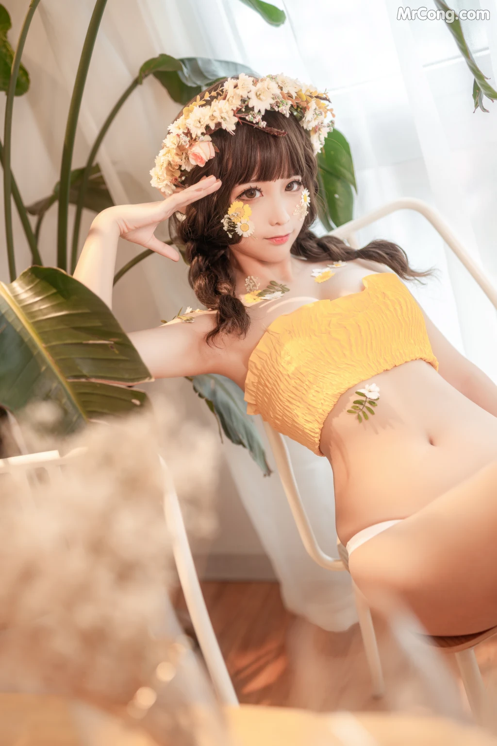 Coser蠢沫沫 chunmomo Vol124 尖耳国度花精灵 40 photos - 28
