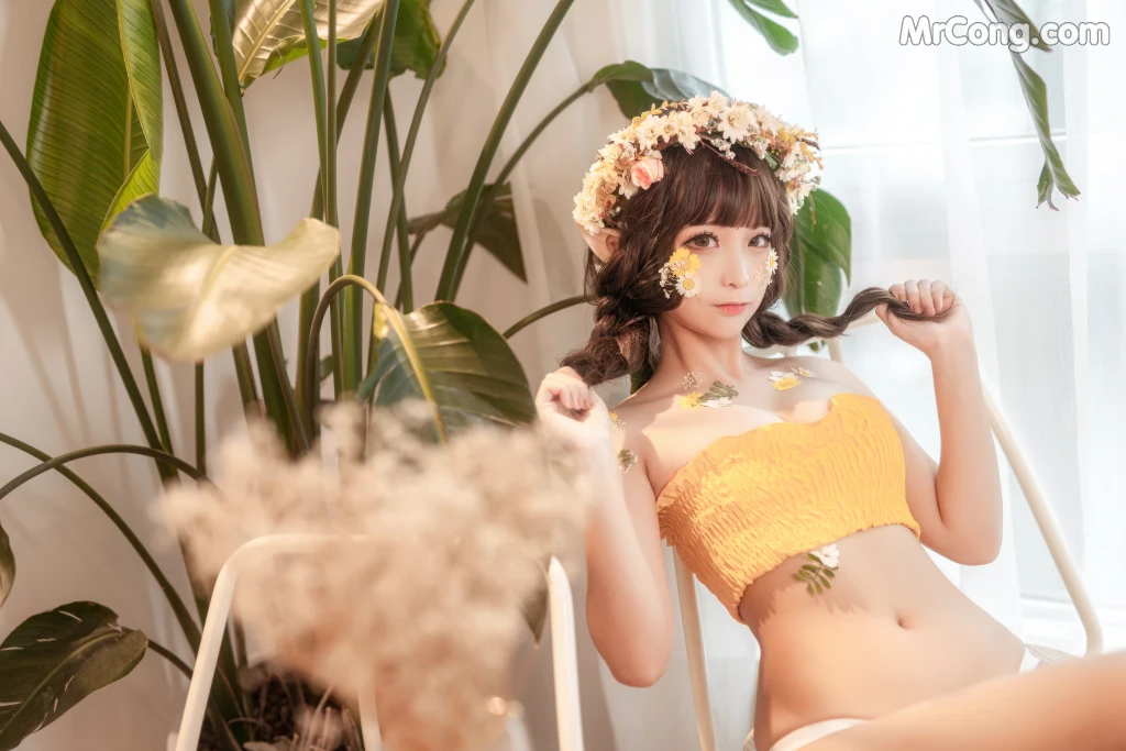 Coser蠢沫沫 chunmomo Vol124 尖耳国度花精灵 40 photos - 29