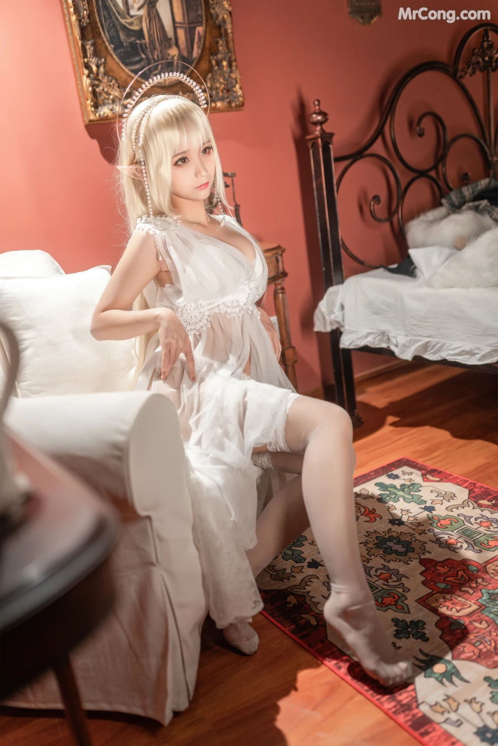 Coser蠢沫沫 chunmomo Vol125 尖耳国度纱精灵 40 photos - 10