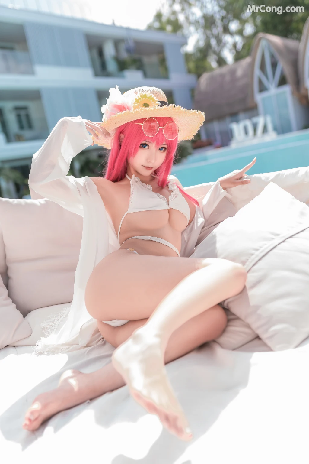 Coser蠢沫沫 chunmomo Vol127童假日 絮库夫 40 photos - 39