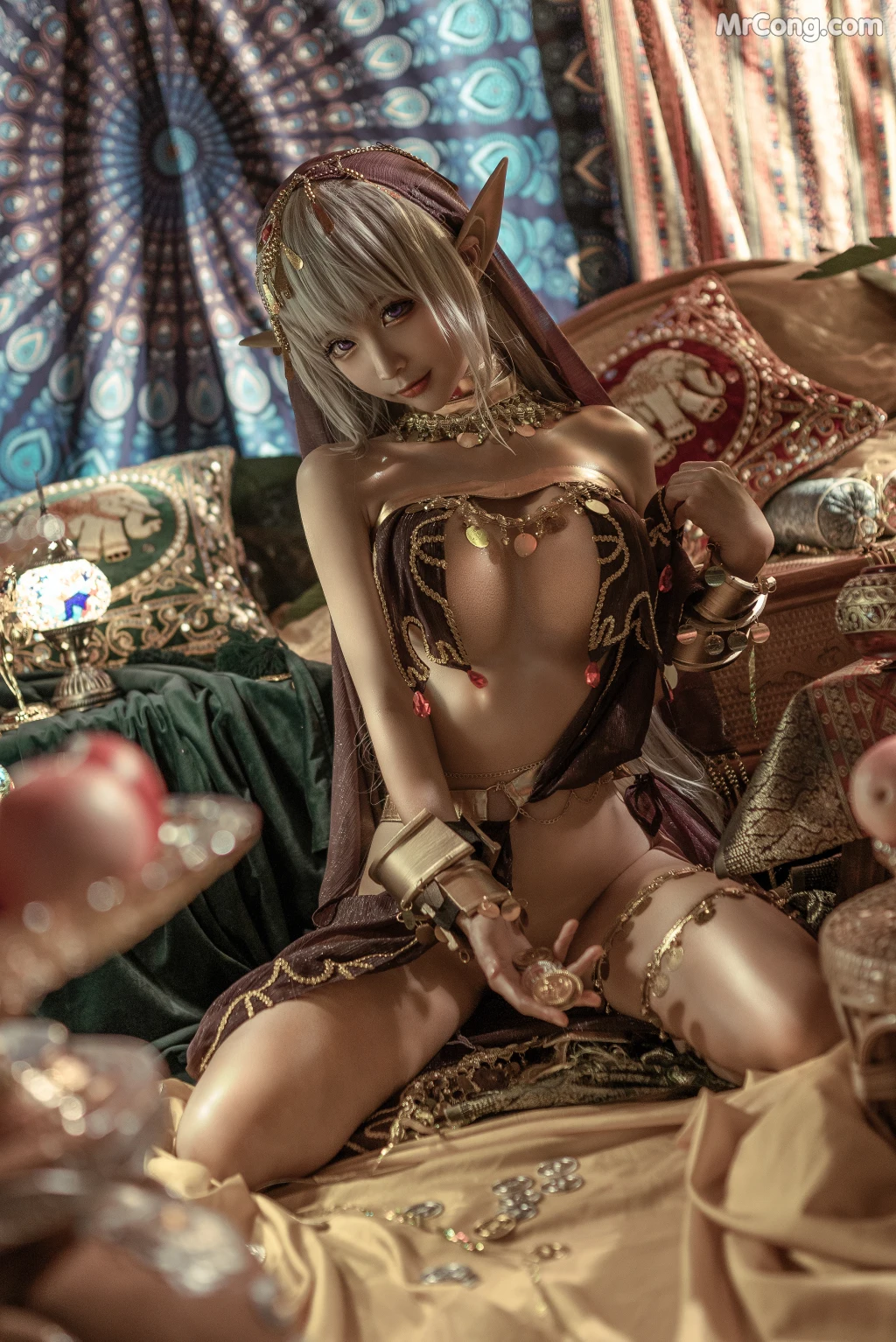Coser蠢沫沫 chunmomo Vol129 黑兽 40 photos - 36