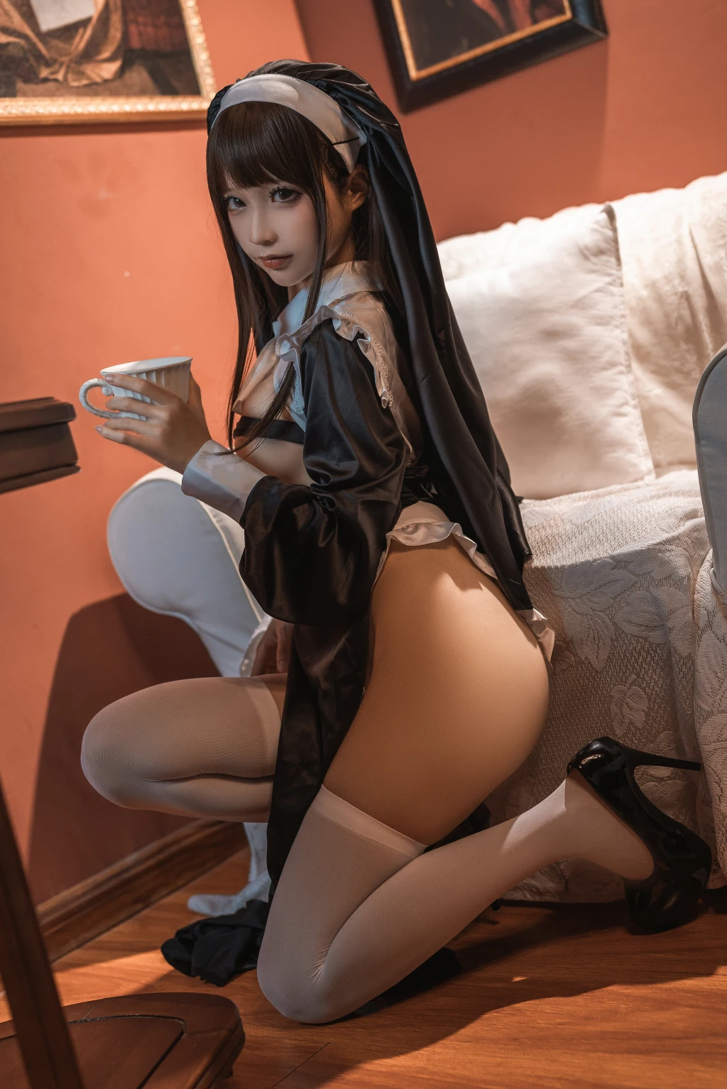 Coser蠢沫沫 chunmomo Vol131 仆-修女 42 photos - 18