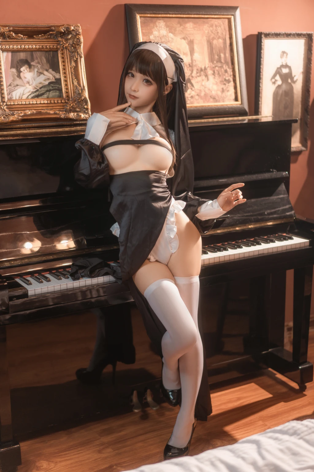 Coser蠢沫沫 chunmomo Vol131 仆-修女 42 photos - 19