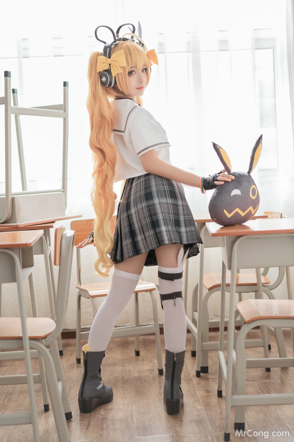 Coser蠢沫沫 chunmomo Vol135 安琪拉 时之奇旅 16 photos - 11