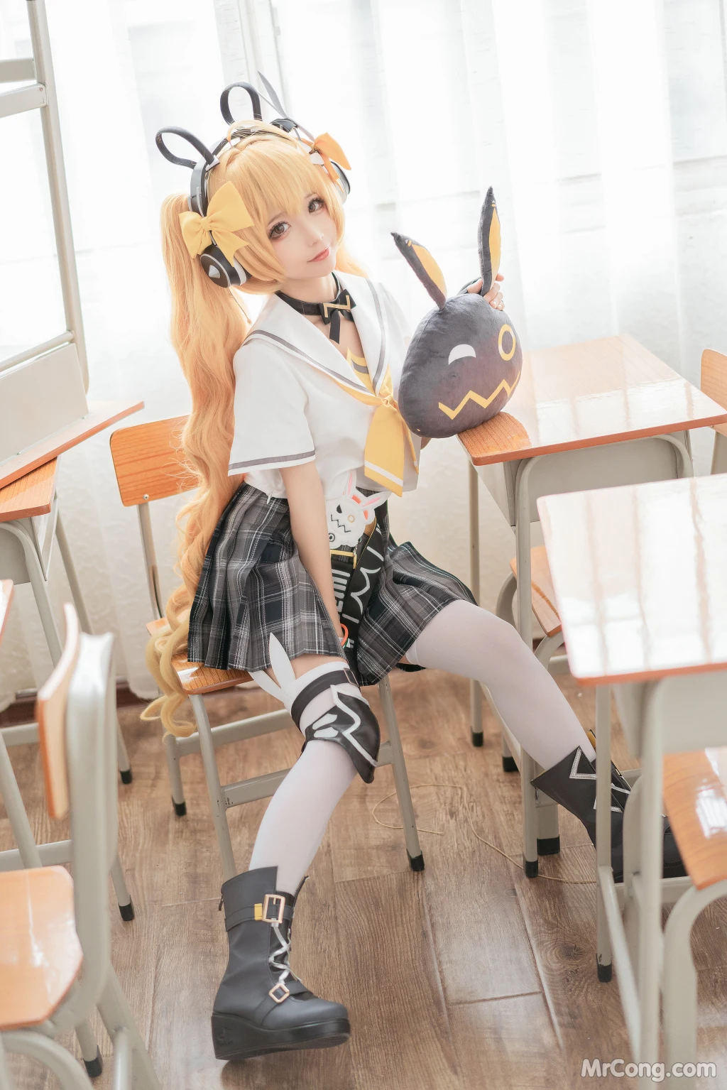 Coser蠢沫沫 chunmomo Vol135 安琪拉 时之奇旅 16 photos - 12
