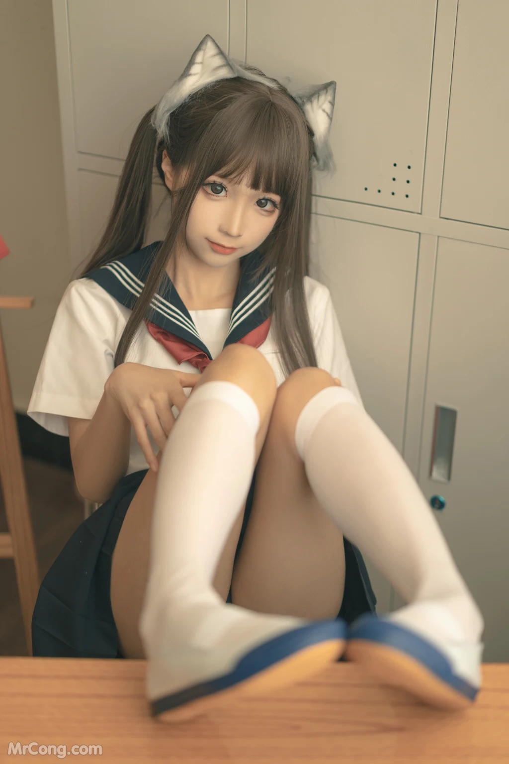 Coser蠢沫沫 chunmomo Vol137 放学后 130 photos - 2