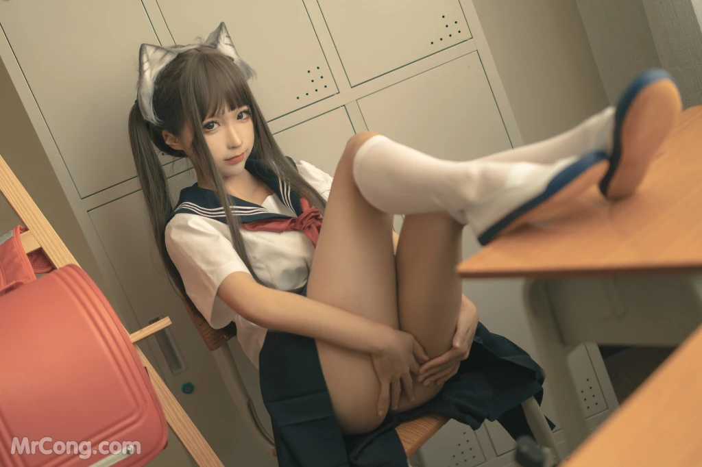 Coser蠢沫沫 chunmomo Vol137 放学后 130 photos - 3