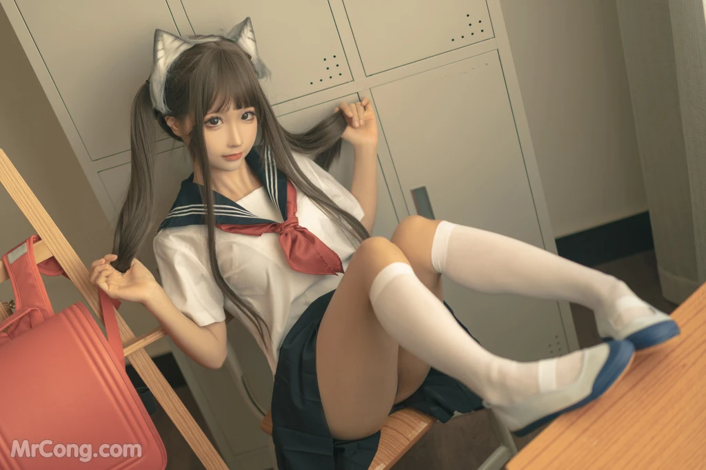 Coser蠢沫沫 chunmomo Vol137 放学后 130 photos - 4