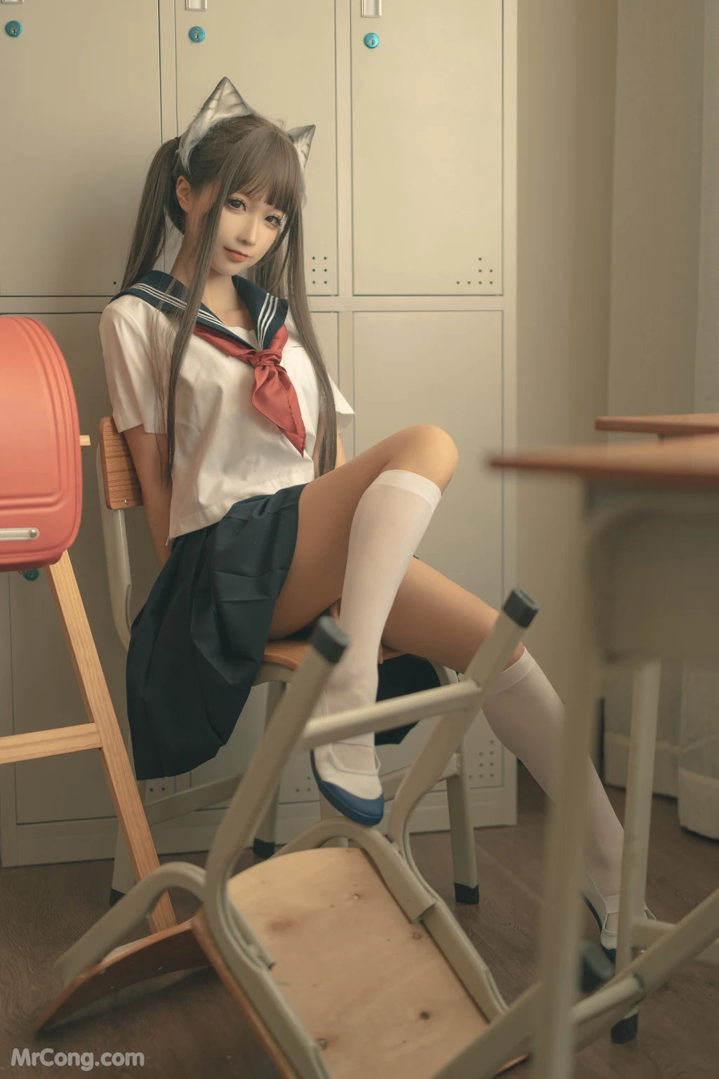 Coser蠢沫沫 chunmomo Vol137 放学后 130 photos - 5
