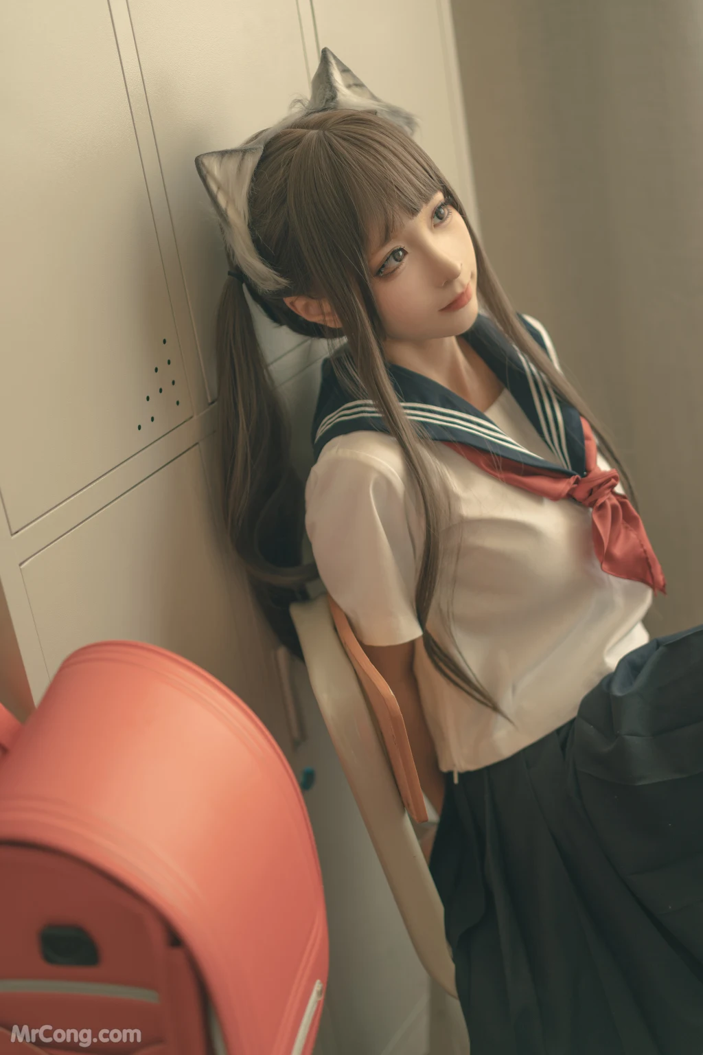 Coser蠢沫沫 chunmomo Vol137 放学后 130 photos - 6