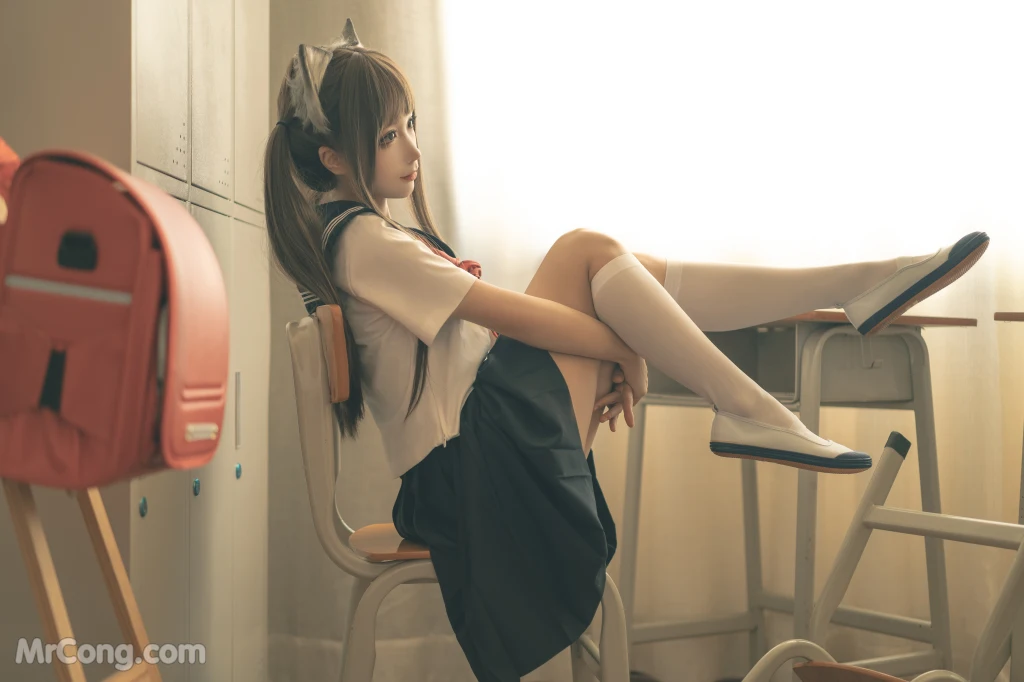 Coser蠢沫沫 chunmomo Vol137 放学后 130 photos - 7