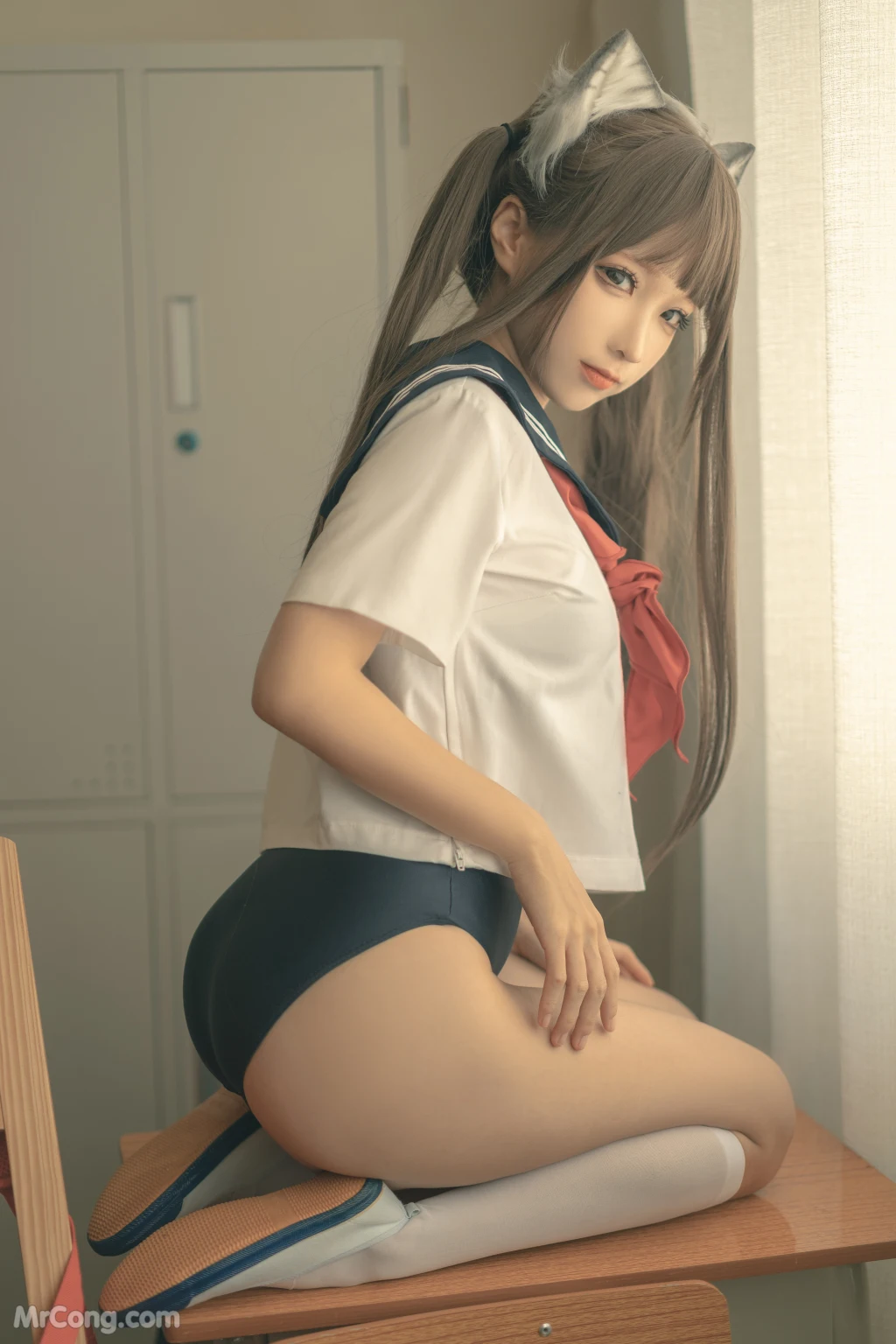 Coser蠢沫沫 chunmomo Vol137 放学后 130 photos - 19