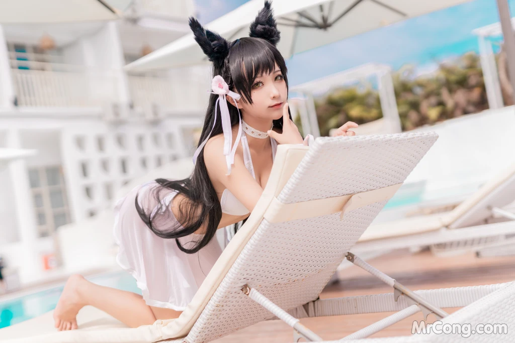 Coser蠢沫沫 chunmomo Vol138 爱宕 犬 泳装 37 photos - 12
