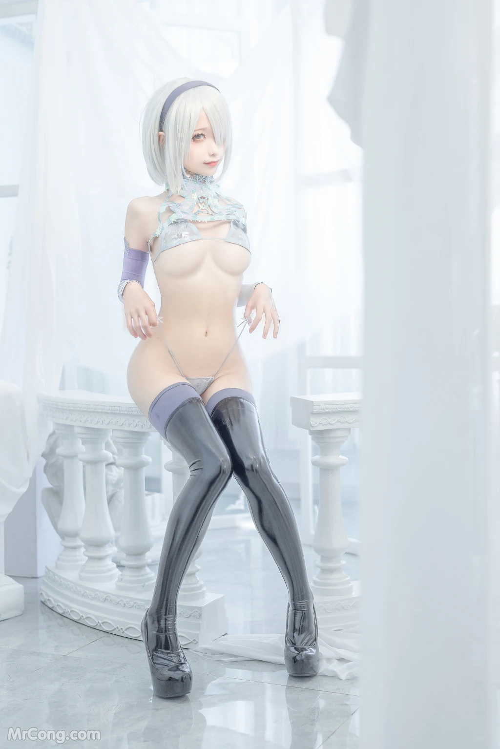 Coser蠢沫沫 chunmomo Vol144 2B-冰雪 35 photos - 5