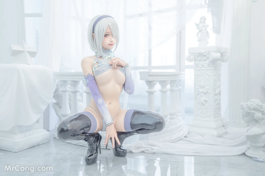 Coser蠢沫沫 chunmomo Vol144 2B-冰雪 35 photos - 11